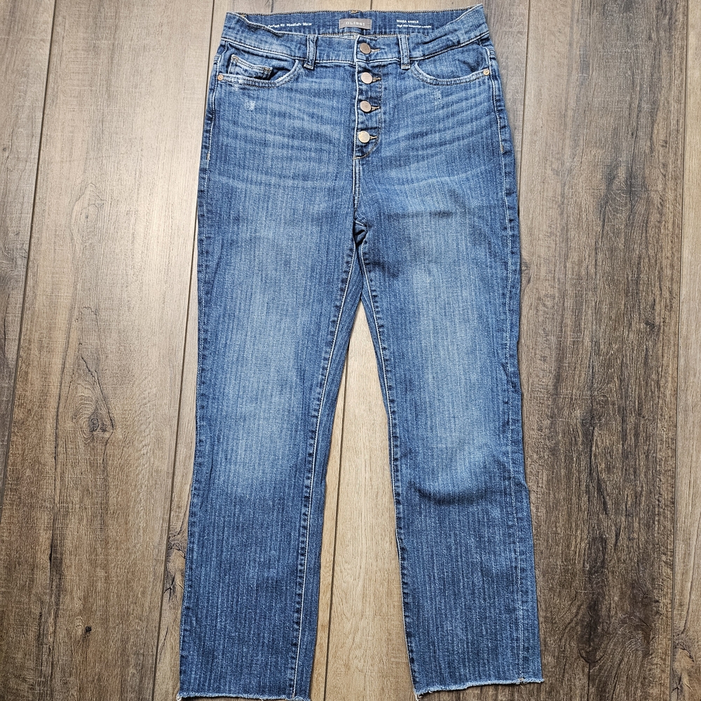 DL1961 High Rise Blue Jeans Classic Style